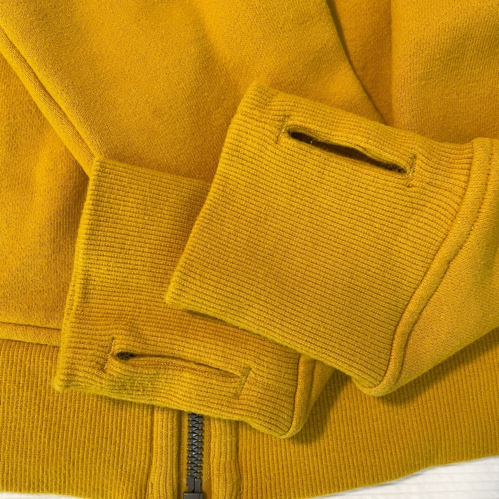Lululemon gold full-zip hoodie, size 4, EUC - Picture 4 of 7